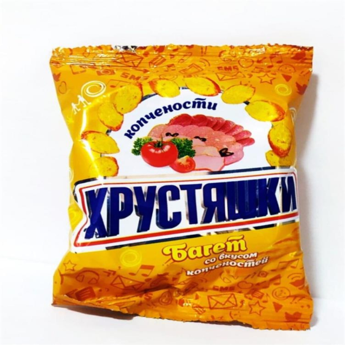 Сухарики ХРУСТЯШКИ Копчености 20гр