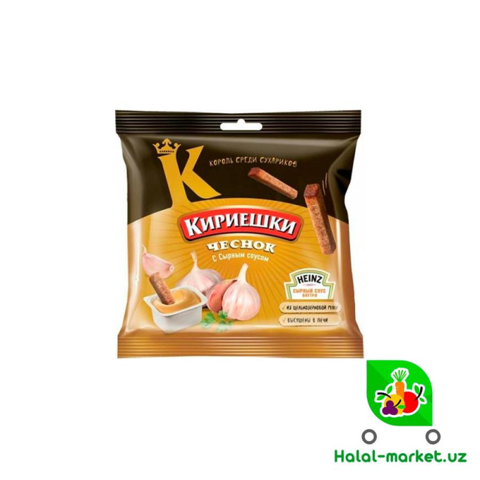 Криешки Чеснок с сырным соусом 60г