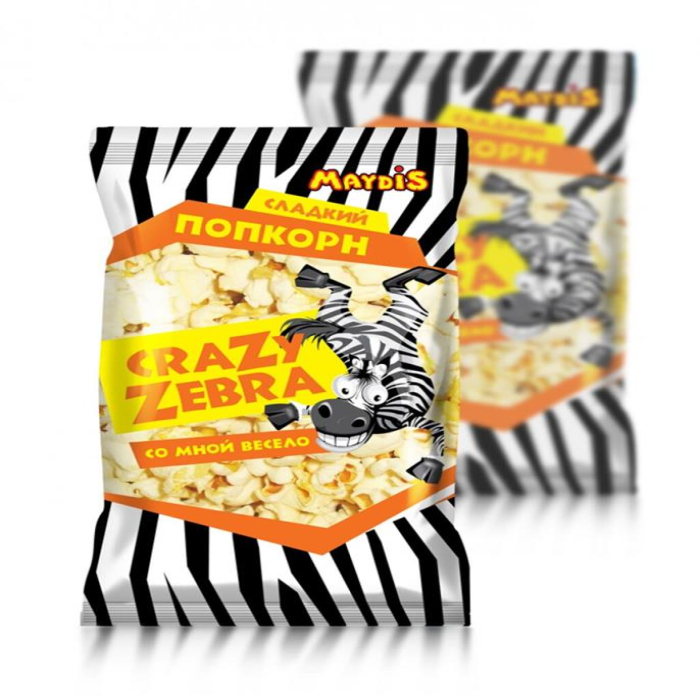 Поп корн Crazy Zebra 80гр