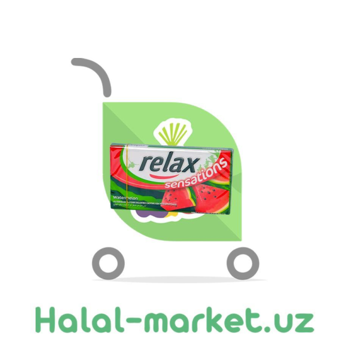 Жев.резинка RELAX Sensations Арбуз 27гр