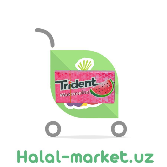 Жев.резинка Trident Watermelon 27гр