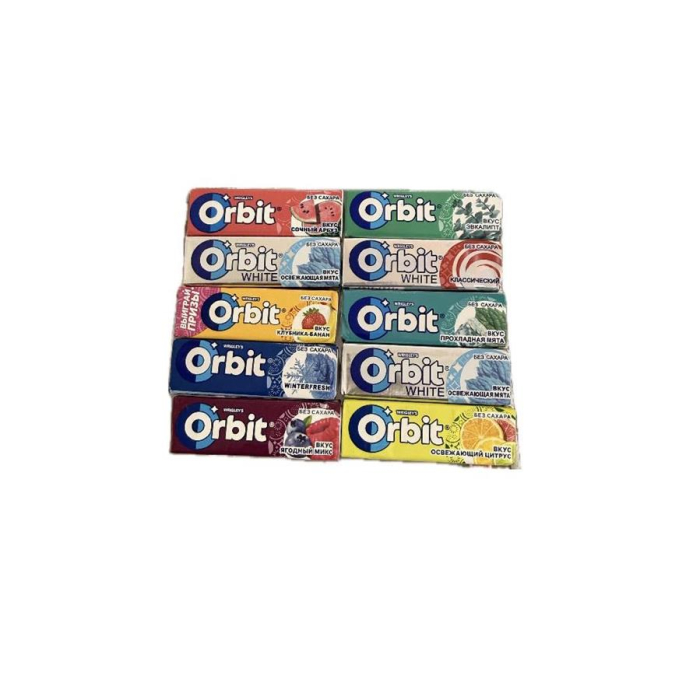 Жев.резинка ORBIT ассортимен 15,6гр