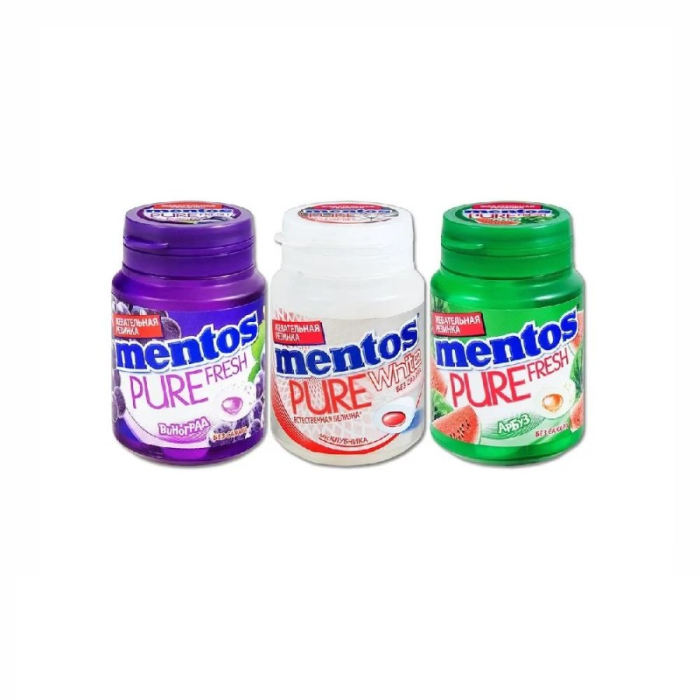 Жев.резинка MENTOS ассорти 54гр