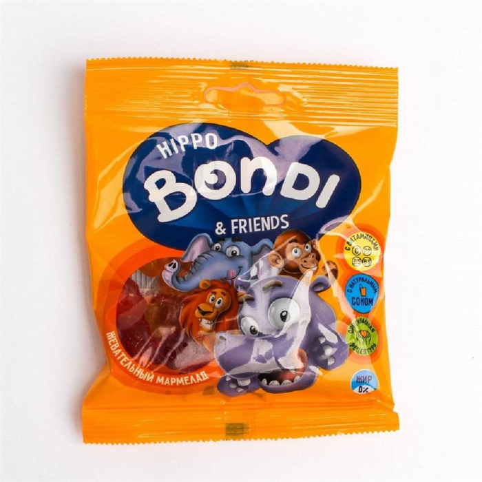 Мармелад HIPPO BONDI 70гр