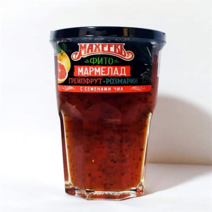 Мармелад МАХЕЕВЪ Грейпфрут-Розмарин 230гр