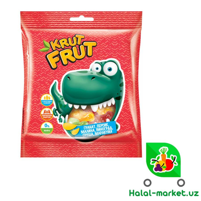 Мармелад KRUT-FRUT Фруктовый 70гр