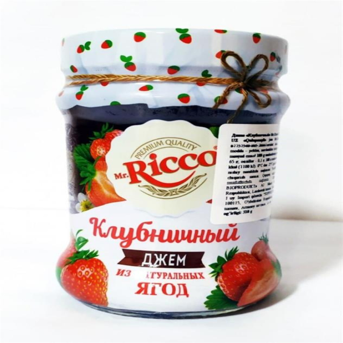 Mr.Ricco Варенье клубничное 310гр
