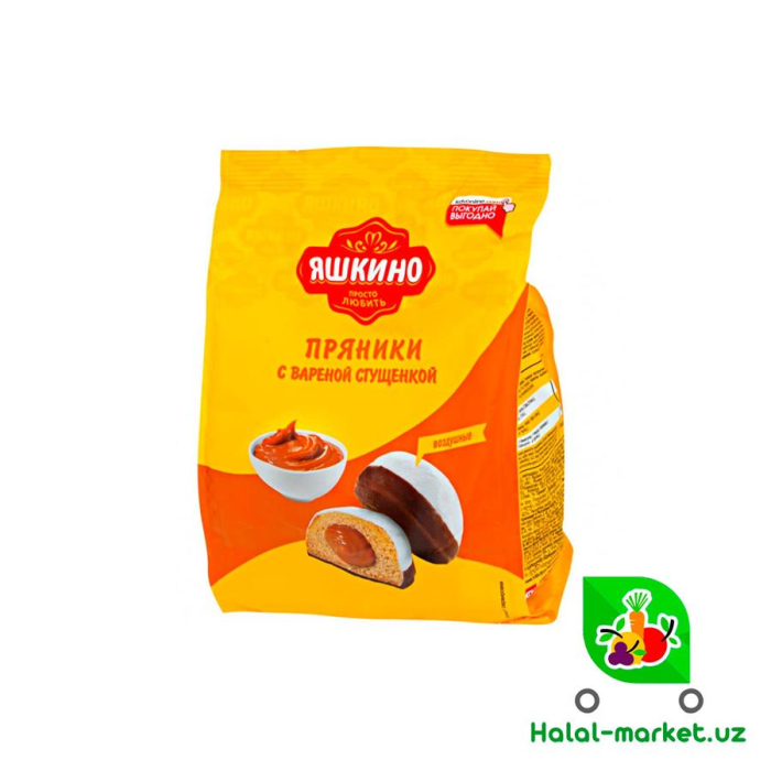 Пряники ЯШКИНО с вареной сгущенкой 350гр
