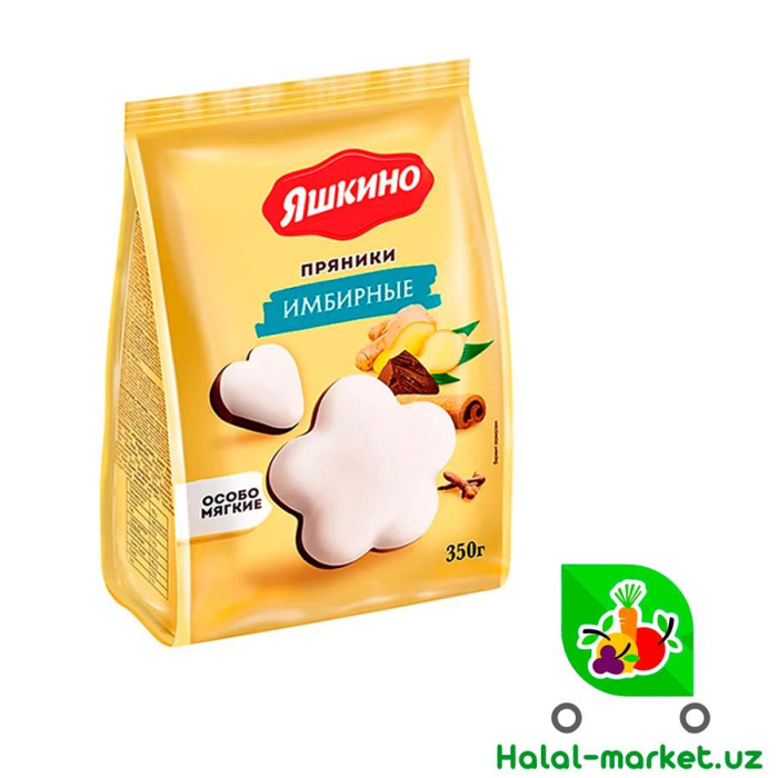 Пряники Яшкино Имбирные 350г