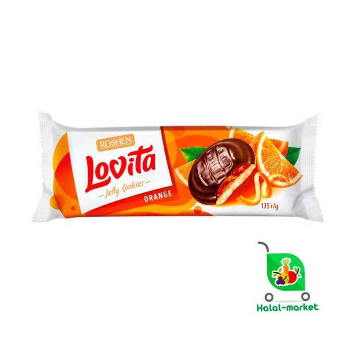 ROSHEN Печенье LOVITA Апельсин 135гр