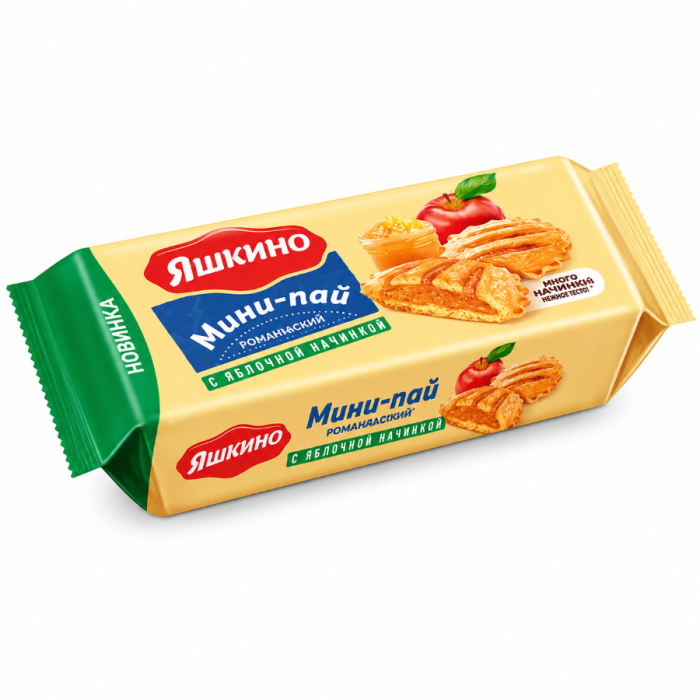 Печеные ЯШКИНО МИНИ-ПАЙ Яблочный 180гр