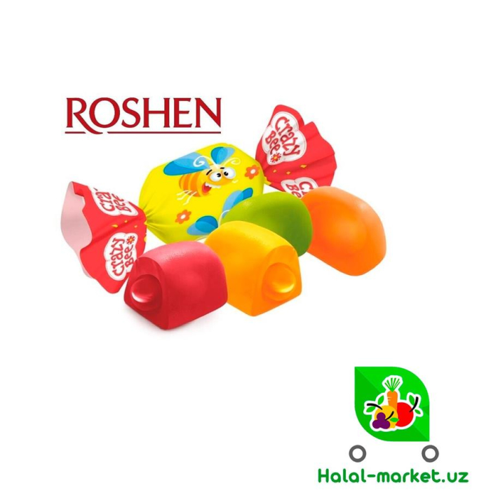 Конфеты желейные ROSHEN CRAZY BEE (вес)