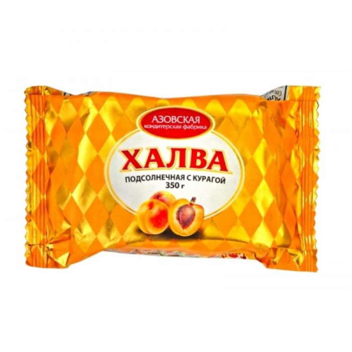 Халва АЗОВСКАЯ С курагой 350гр