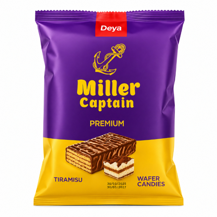 Конфеты вафельные CAPTAIN MILLER 200гр