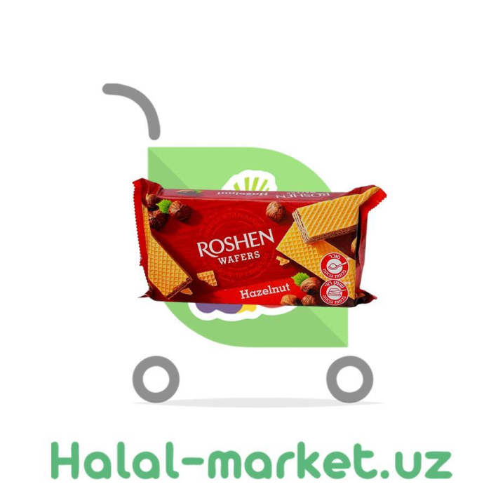 Вафли ROSHEN Wafers Hazelnut 72гр