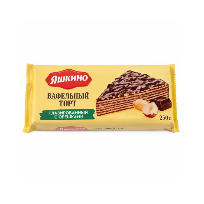 Вафелеый торт Яшкино 250г