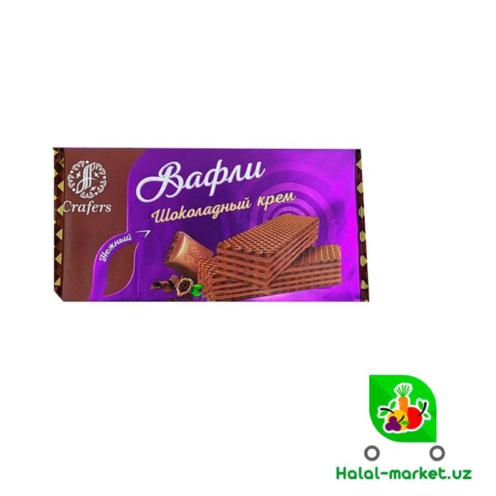 Вафли CRAFERS DREAM WAFERS с Арахисом 142гр