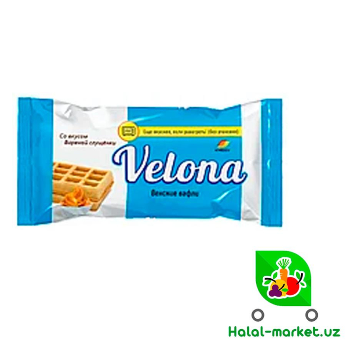 Вафли венские VELONA Вар.Сгущенка 33гр