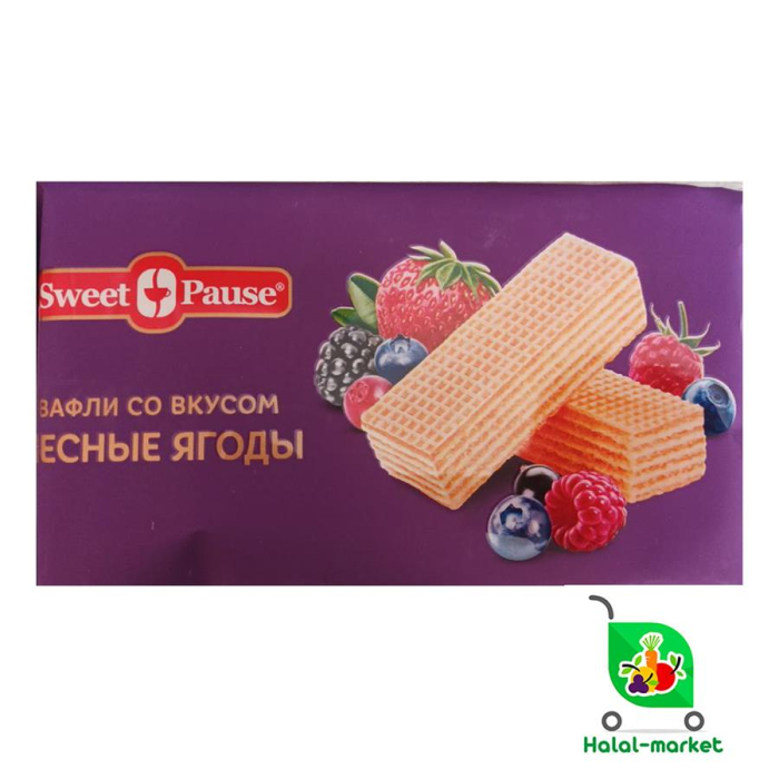Вафли Sweet Pause Лесные Ягоды 320гр