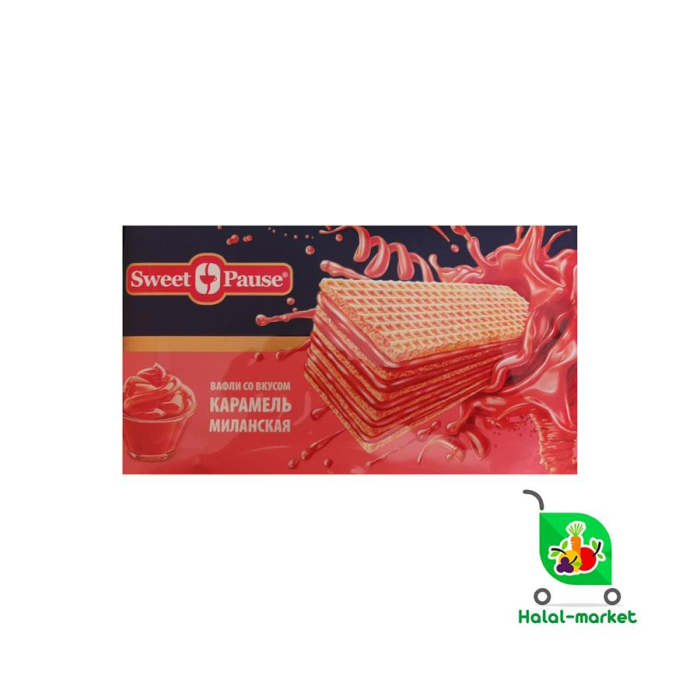 Вафли Sweet Pause Миланская Карамель 320гр