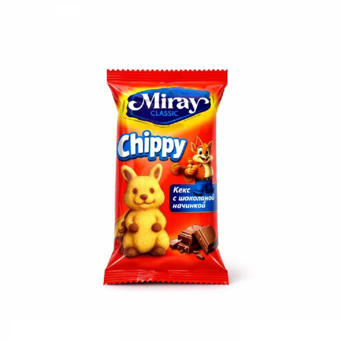 Кекс MIRAY CHIPPY 40гр
