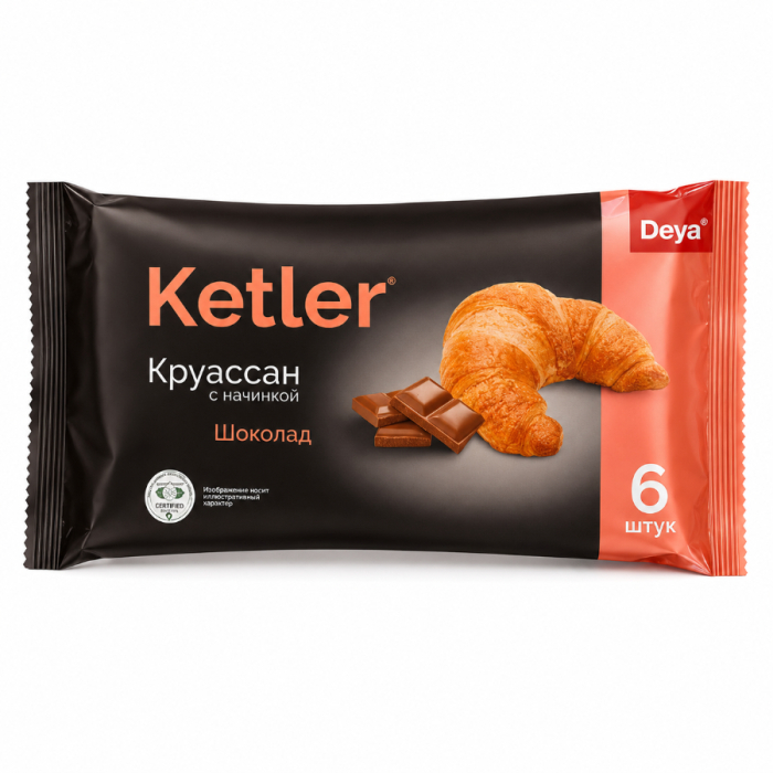 Круассан KETLER 252гр (6шт)