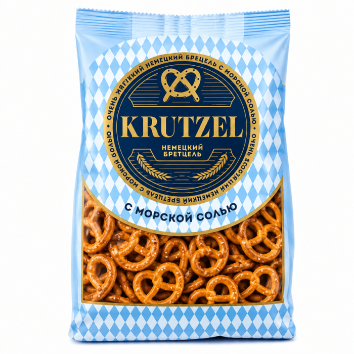KRUTZEL Бретцель с морской солью 250гр
