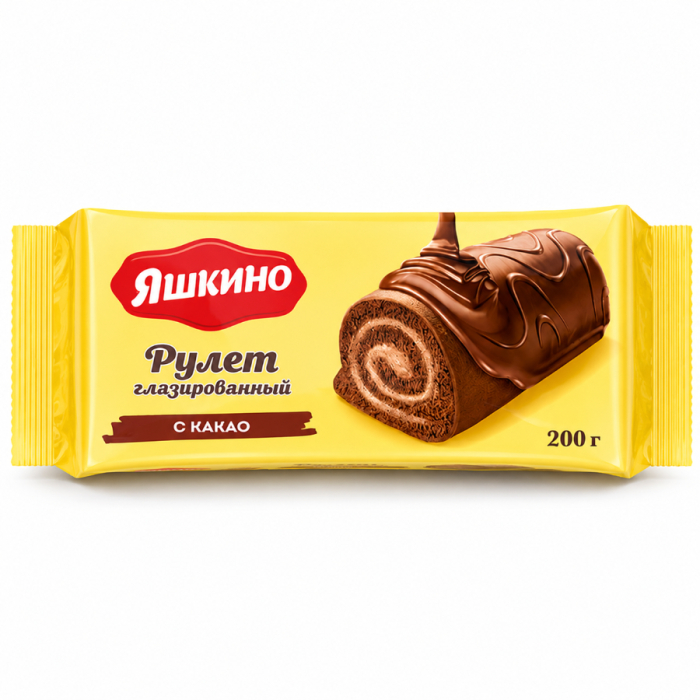 Мини Рулет ЯШКИНО Глазированные 200г