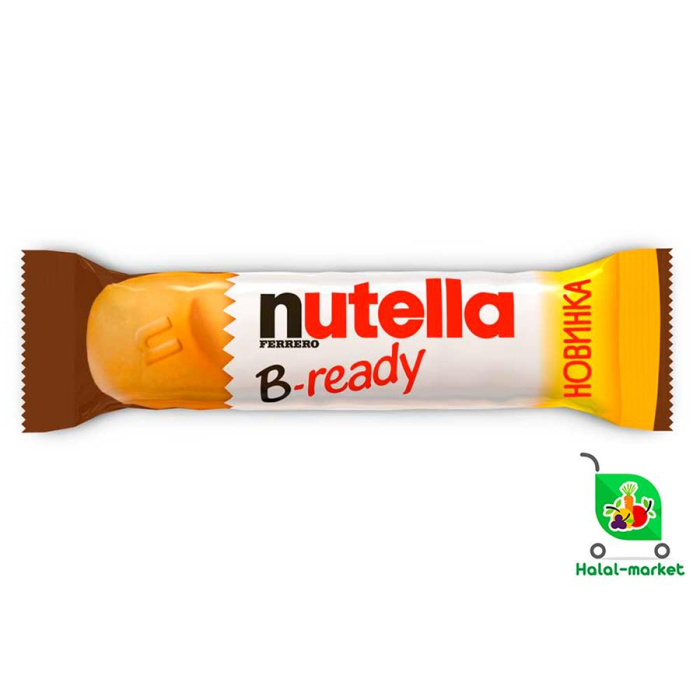 Вафельный Батончик с Начинкой из Пасты Nutella 22гр