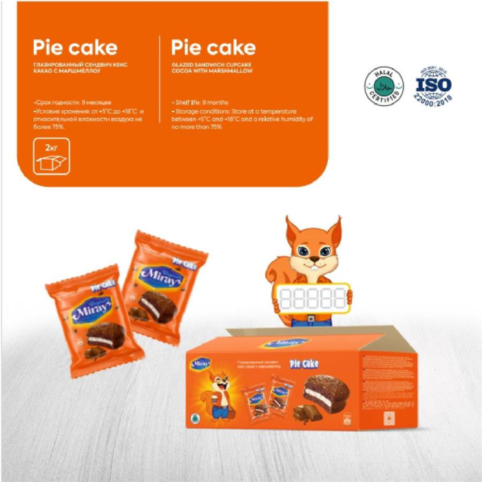 Печенье CHOCO PIE MIRAY 180гр