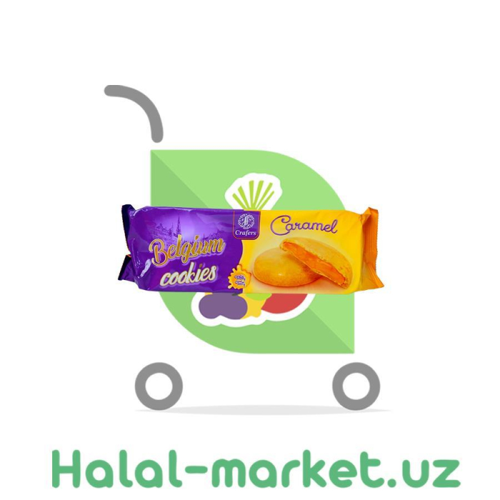 Печенье Belgium COOKIES CRAFERS Apricot 210гр