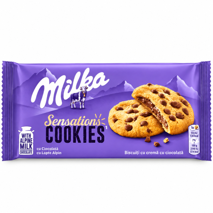Печенье MILKA COOKIE SENSATIONS Шоколадный 156гр