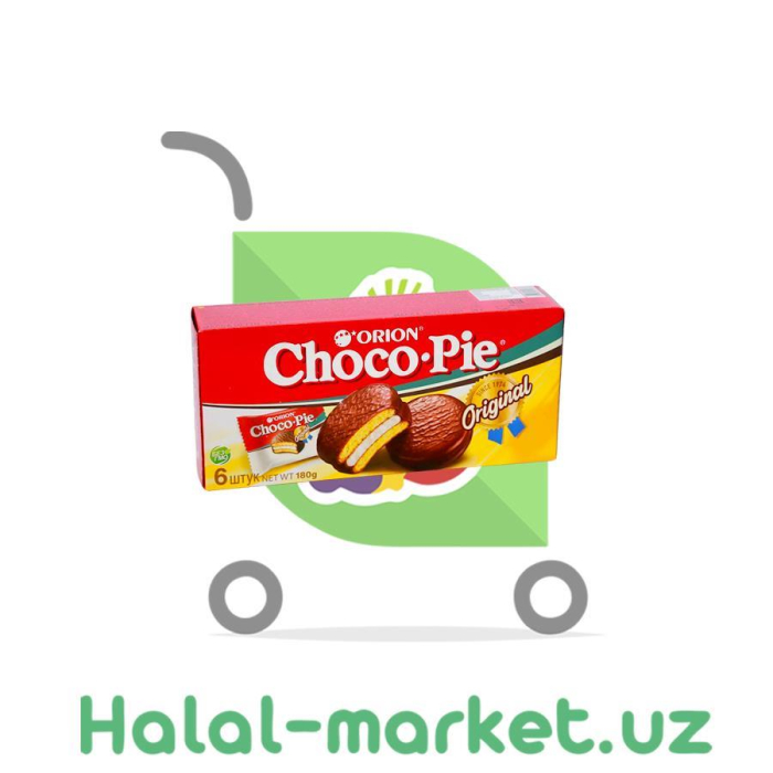 Печенье CHOCO PIE ORIGINAL 180гр (6шт)