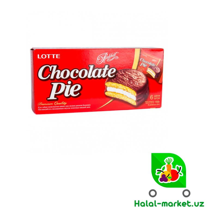 Печенье LOTTE CHOCO PIE 6*28гр