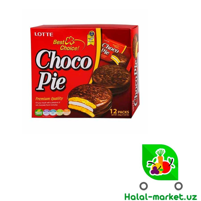 Печенье LOTTE CHOCO PIE 12*28гр
