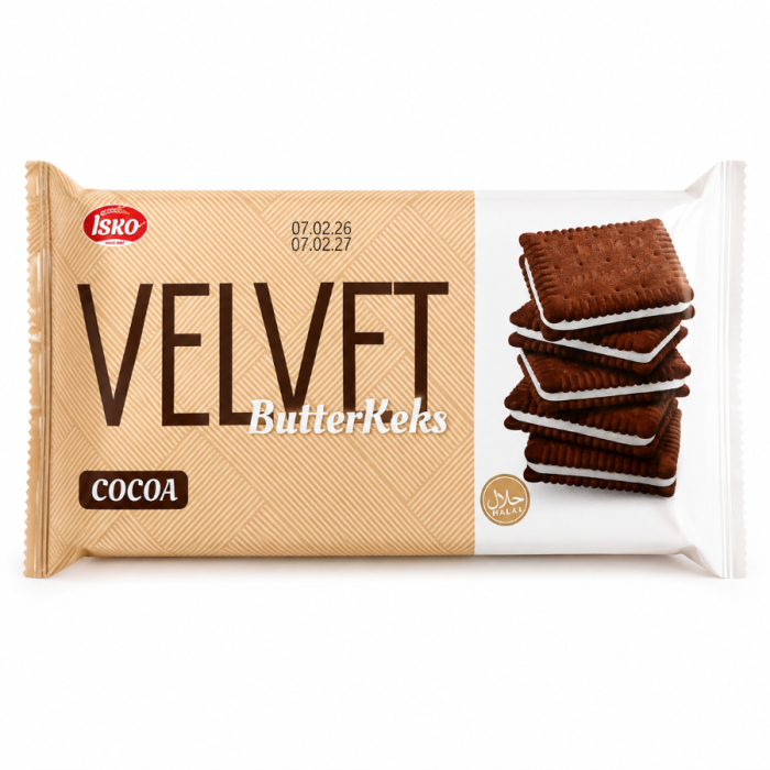 Печенье ISKO VELVET BUTTER KEKS 200гр