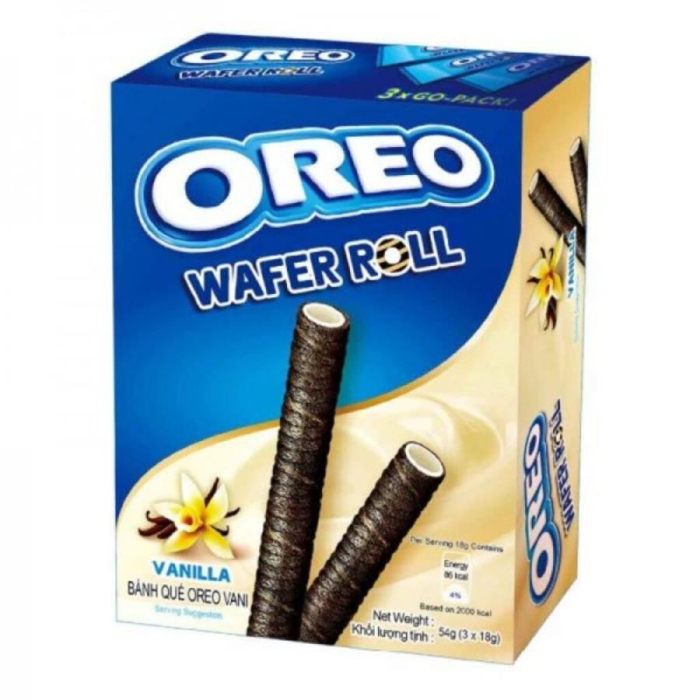 OREO WAFER ROLL WANILLA 54гр