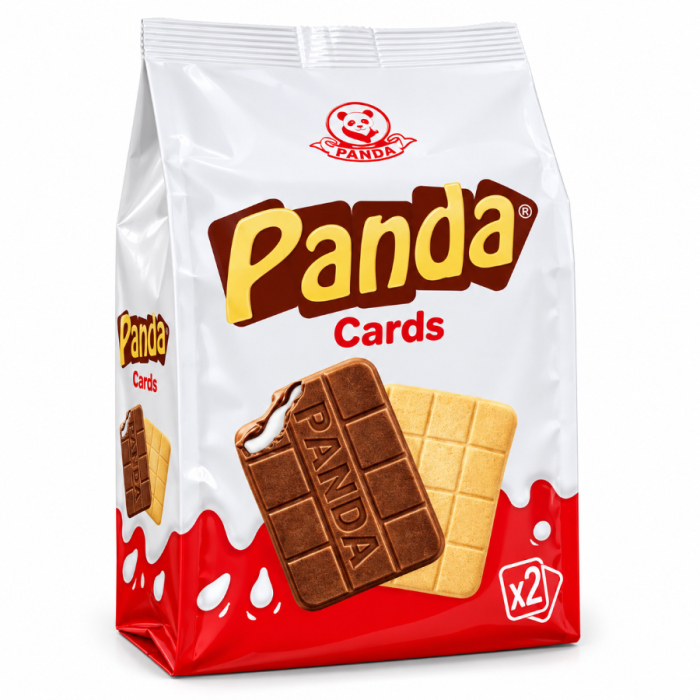 Печенье PANDA CARDS ISKO 220гр