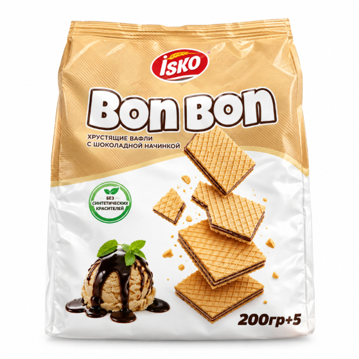 Вафли ISKO BON BON 200гр