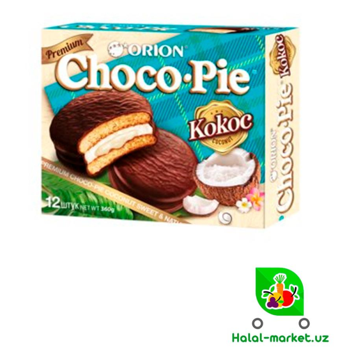 Печень CHOCO PIE ORION Кокос 360гр