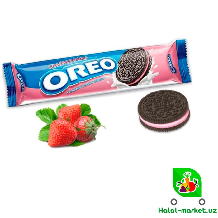 Печенье OREO Клубники,Чизкейк 154гр