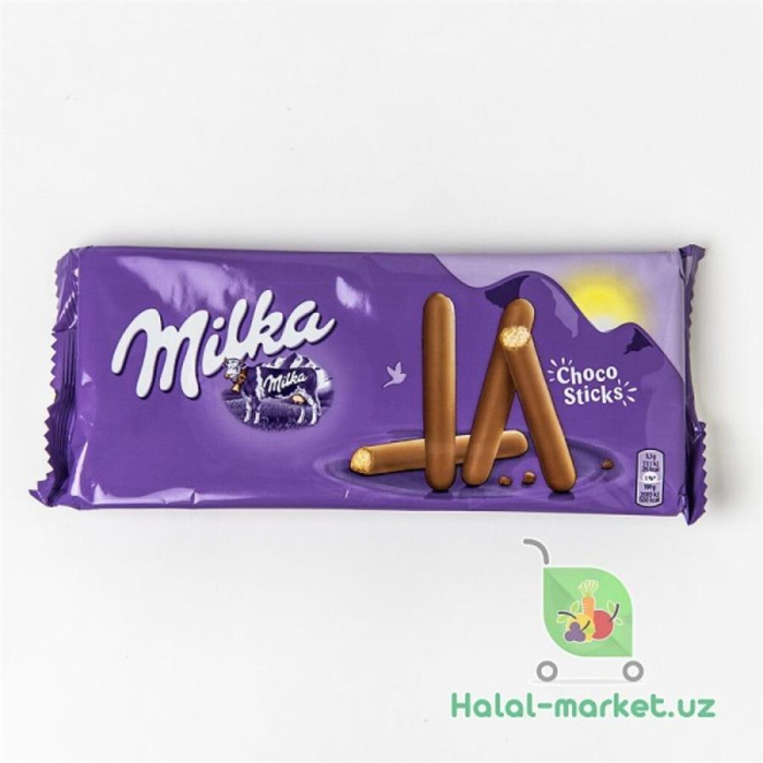 Шоколадные палочки MILKA STICKS 112гр