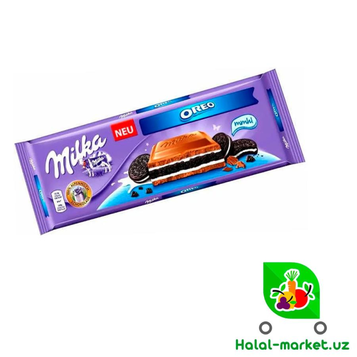 Шоколад MILKA OREO 300гр