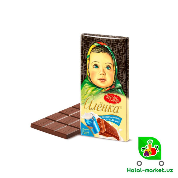 Шоколад АЛЁНКА Много молока 90гр