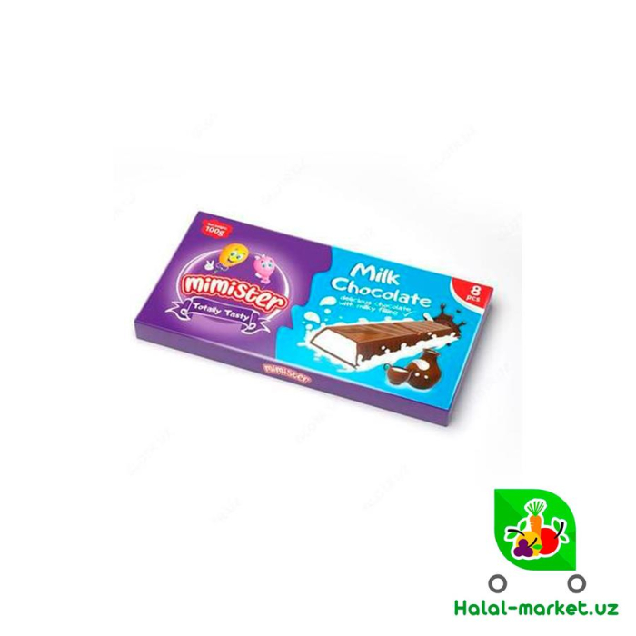 Шоколад MIMISTER со вкусом Банан 100гр