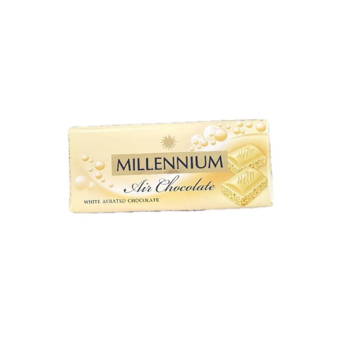 Шоколад MILLENIUM Белый Пористый 90гр