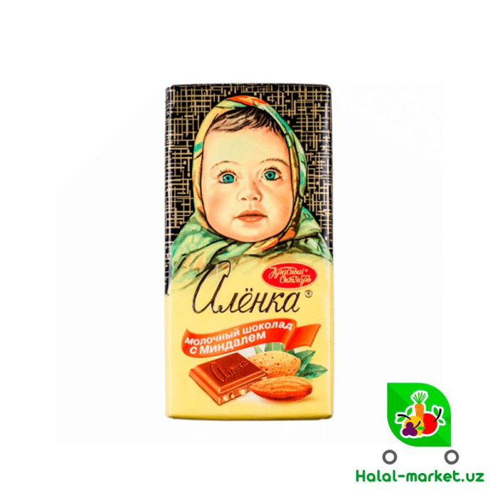 Шоколад АЛЁНКА Миндаль 90гр