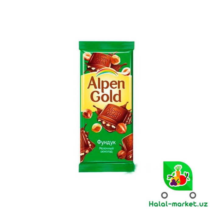 Шоколад ALPEN GOLD Фундук 85гр