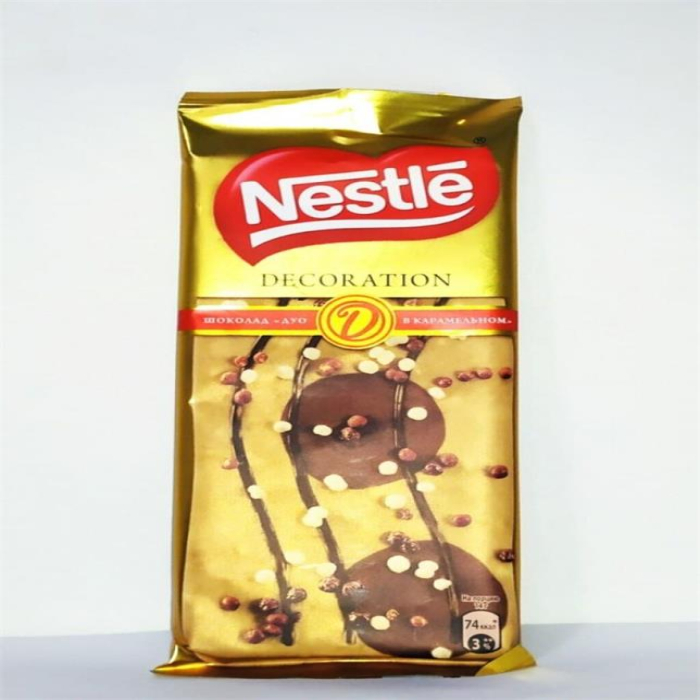 Шоколадная плитка NESTLE DUO Фундук 85гр