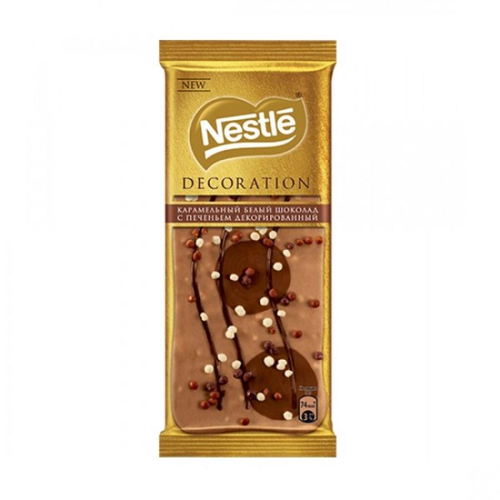 Шоколадная плитка NESTLE DUO Карамель 85гр